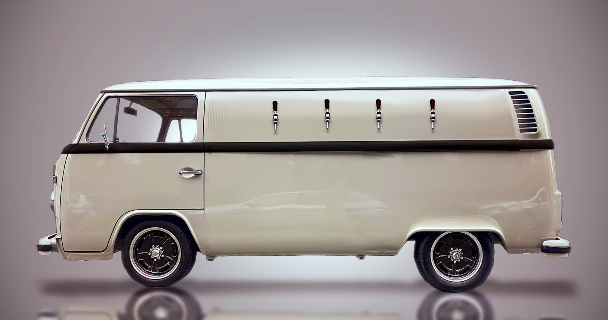 Un combi bar nomade élégant et rétro pour vos événements